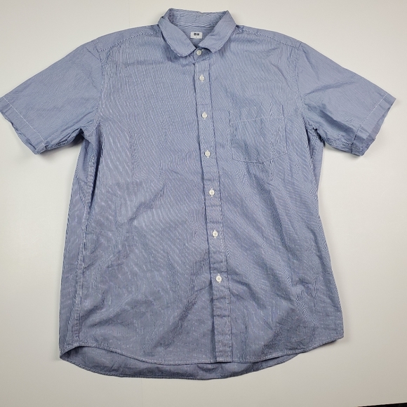 Uniqlo - Vert. PIN STRIPE SHORT - Picture 1 of 2
